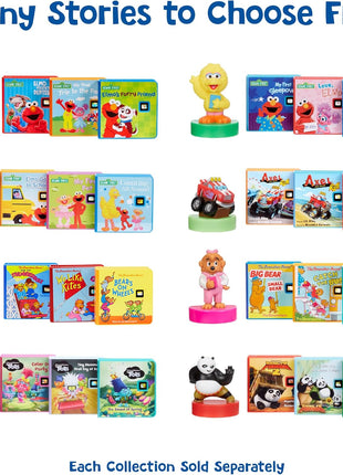 Little Tikes Story Dream Machine Big Bird & Friends Story Collection, Storytime, Books, Sesame Street, Audio Play Character, Gift and Toy for Toddlers and Kids Girls Boys Ages 3+
