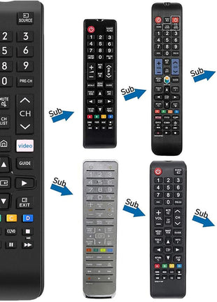 Universal Remote Control for All Samsung TV Remote Compatible All Samsung LCD LED HDTV 3D Smart TVs Models