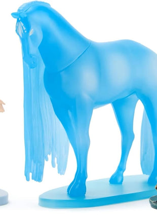 Disney Store Official Frozen Figure Set – 8 Fully Sculpted Disney Figures Including Anna, Elsa, Olaf, Kristoff & More in Double-Tiered Box with Scenic Backgrounds