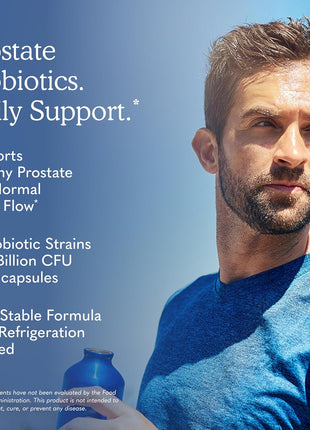 Garden of Life Dr. Formulated Probiotics Prostate+ - Acidophilus and Probiotic Supports Healthy Prostate and Digestive Balance - Shelf Stable - Gluten, Dairy, and Soy-Free - 60 Vegetarian Capsules