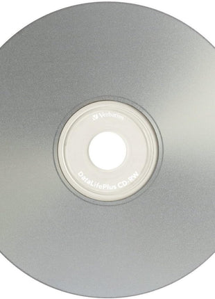 Verbatim CD-RW 700MB 2X-4X DataLifePlus Silver Inkjet Printable with Branded Hub - 50pk Spindle - 95159