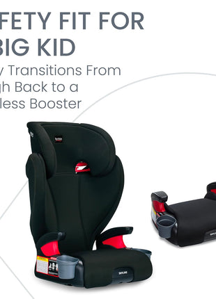 Britax Skyline 2-Stage Belt-Positioning Booster Car Seat, Dusk - Highback and Backless Seat
