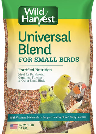 Wild Harvest Universal Blend For Small Birds 3 Pounds, Foritified Nutrition