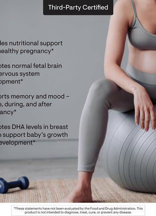 THORNE - Comprehensive Prenatal Bundle: Women's Basic Prenatal Multi & DHA - Baby's Brain, Health Support - 30 Servings