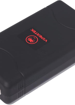 VIPERTEK VTS-880 Mini Stun Gun for Self Defense Rechargeable with LED Flashlight