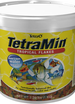TetraMin Nutritionally Balanced Tropical Flake Food for Tropical Fish, 7.06 oz (pack of 1)
