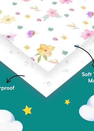 Eli with Love 20 Pack Extra Large Disposable Toilet Seat Cover (Floral) – Toddler Toilet Covers for Full Coverage On Toilet or Potty – Ideal Travel Toilet Seat Covers for Kids and Adults