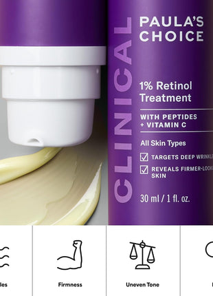 Paula's Choice CLINICAL 1% Retinol Face Treatment with Peptides