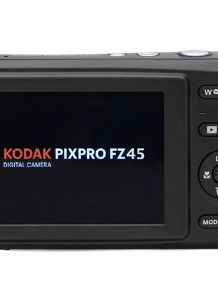 Kodak PIXPRO FZ45 Friendly Zoom 16MP Full HD Digital Camera, White, Bundle with 32GB Memory Card and Camera Bag