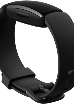 Fitbit Inspire 2 Health & Fitness Tracker with a Free 1-Year Fitbit Premium Trial, 24/7 Heart Rate, Black/Black, One Size (S & L Bands Included)