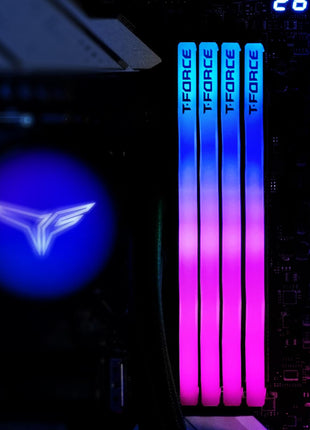 TEAMGROUP T-Force Delta RGB DDR5 Ram 32GB (2x16GB) 6800MHz PC5-54400 CL34 Desktop Memory Module Ram for 600 700 Series Chipset XMP 3.0 Ready Black - FF3D532G6800HC34BDC01