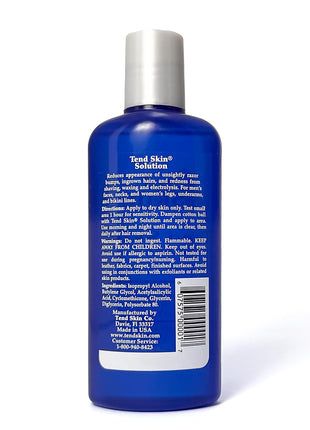 Tend Skin Razor Bump, Ingrown Hair Solution for Unsightly Razor Bumps, Ingrown Hair and Razor Burns, Post Shaving and Waxing Toner for Men and Women, Made in USA, 4 Oz