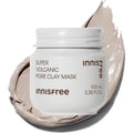 【Innisfree】Super Volcanic Pore Clay Mask 100ml - Genuine Product Sensitive Skin Oily Skin Men Blackheads Mud Pack Low Irritation Pore Care Trouble Care Sebum Absorption Volcanic Ash Korean Cosmetics