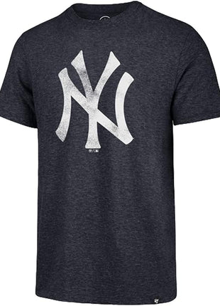 47 Men's MLB Team Distressed Primary Logo Baseball T-Shirt