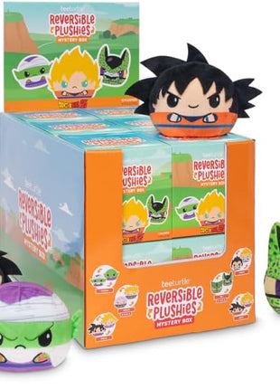 TeeTurtle Spooky Surprise Series Reversible Plushie Mystery Box - 3-Inch Mini Two-Sided Blind Box Plush with Embroidered Details - Cute Collectible Halloween Toy for Kids, Teens, and Adults