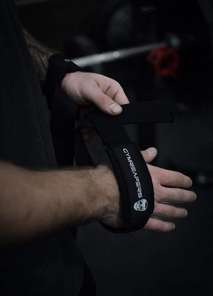 Gymreapers Lifting Wrist Straps for Weightlifting, Bodybuilding, Powerlifting, Strength Training, & Deadlifts - Padded Neoprene with 18 inch Cotton