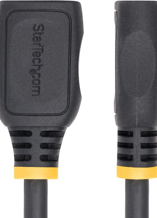 StarTech.com 18in (0.5m) HDMI 2.0 Extension Cable, High Speed HDMI Port Saver Cable, 4K 60Hz, HDMI Extension Cord, M/F