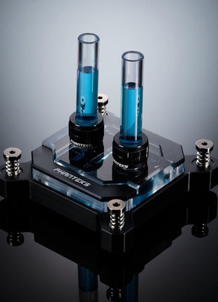 Phanteks (PH-C370I_BK01) Glacier C370I CPU Water Block for Intel Sockets 1700/1200/115x, Support Intel 14th Gen Processor, Pure Copper Base, Digital-RGB Lighting, Black