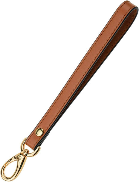 Allzedream Wristlet Strap Genuine Leather Replacement Clutch Purse Key Wrist Lanyard