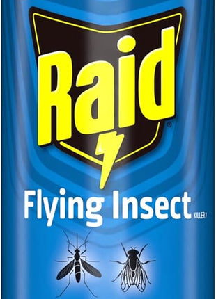 Raid Flying Insect Spray, Outdoor Fresh Scent, Kills Flies, Mosquitoes, and Other Flying Insects on Contact, for Indoor and Outdoor Use, 18oz