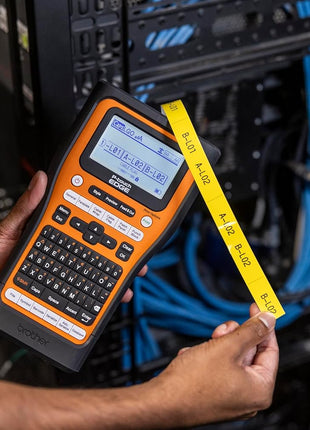 Brother PT-E560BTVP P-Touch Edge Handheld Industrial Label Printer with Bluetooth and Dual auto-Cutter (up to 24mm Labels)