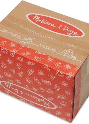 Melissa & Doug Service Station Parking Garage with 2 Wooden Cars and Drive-Thru Car Wash