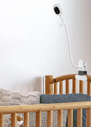 SZAOYU Baby Monitor Mount Compatible with Nanit Pro Smart Baby Monitor & Flex Stand Flexible Long Gooseneck Arm Also for Cameras with 1/4 Screw Mount Baby Camera Holder Stand