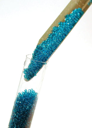 The Beadsmith ScoopEEZ – Scoops Beads with Ease – Curved Metal Tool with Pointed Tip to Pick Up Beads and Guide into Tubes – Great for Cleanup, Storage and Organization