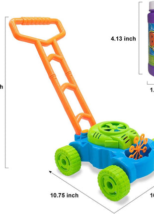 Bubble Lawn Mower Toddler Toys, Bubble Machine Outdoor Garden Toys | Toddler Outdoor Toys for 1 2 Year Old Boy Birthday Gift, Summer Push Gardening Toys for Preschool Baby Boys Age 1 2 3 +