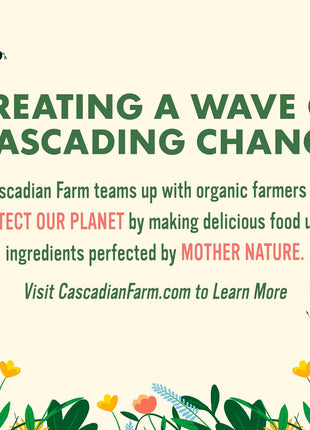 Cascadian Farm Organic Vanilla Crisp Cereal, No Added Sugar, 12 oz
