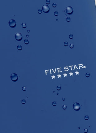 Five Star Spiral Notebook  Study App, 3 Subject, College Ruled Paper, 8-1/2 inch x 11 inch, 150 Sheets, Fights Ink Bleed, Water Resistant Cover, Pacific Blue (73623)