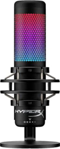 HyperX QuadCast S? RGB USB Condenser Microphone for PC, PS4, PS5 and Mac, Anti-Vibration Shock Mount, 4 Polar Patterns, Pop Filter, Gain Control, Gaming, Streaming, Podcasts, Twitch, YouTube, Discord