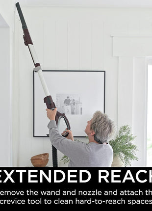 Shark NV752 Rotator Powered Lift Away TruePet Upright Vacuum with HEPA Filter, Large Dust Cup Capacity, LED Headlights, Upholstery Tool, Perfect Pet Power Brush & Crevice Tool, Bordeaux