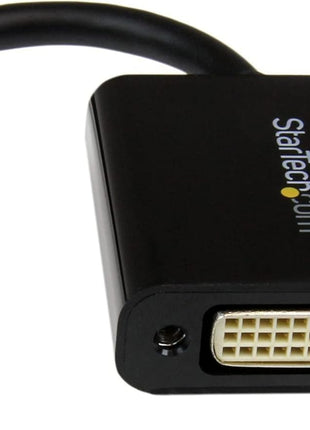 StarTech.com Mini DisplayPort to DVI Adapter - Mini DP to DVI-D Converter - 1080p Video - mDP or Thunderbolt 1/2 Mac/PC to DVI Monitor - Compact mDP 1.2 to DVI Single-Link Adapter Dongle (MDP2DVI3)