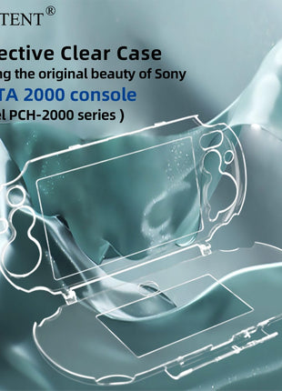OSTENT Protective Clear Crystal Hard Guard Case Cover for Sony PS Vita PSV 2000 PCH-2000