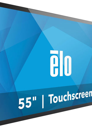 Elo 5554L - 55 inch 4K Touchscreen Signage - TouchPro PCAP Anti-Glare, 40 Touch, 3840 x 2160, Black