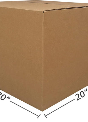 uBoxes Large Moving Boxes 20 inch x 20 inch x 15 inch (Pack of 12)