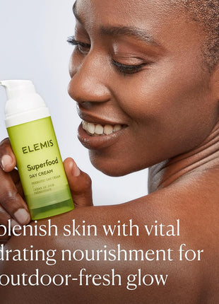 ELEMIS Superfood Day Cream, Lightweight Prebiotic Daily Moisturizer, 50ml
