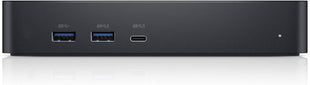Dell Universal Dock - D6000S, Equipped with USB-C/USB-A PowerShare Options, Connect Upto Three 4K Displays, LED Indicator, Black