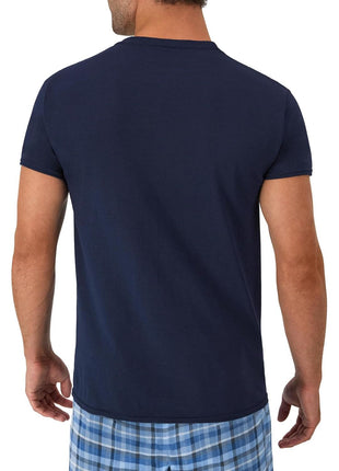Hanes Men's Pocket T-Shirt Pack, 6-Pack, Cool & Breathable Cotton Tees, Stay-Tucked Undershirts for Men