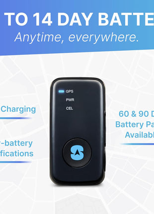 Spytec Atlas GPS Tracker for Vehicles & Kids (Subscription Required) | Up to 14-Day Battery Life | Waterproof Magnetic Case, Geofencing, Portable Real Time Mini GPS Car Tracker w/Lifetime Support