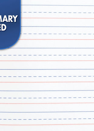 Mead Primary Composition Book, Primary Ruled Journal, Grades K-2, 7-1/2 inch x 9-3/4 inch, 100 Sheets, Blue Marble (09902)