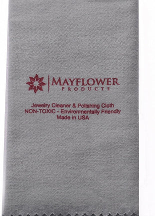 Pro Size Polishing Cleaning Cloth Made in USA for Gold, Silver, Platinum. Pure Cotton Eco Friendly Tarnish Remover Cleaner Large 11 x 14 Inch. Shines Jewelry Like New. Cleans Coins Watches Silverware