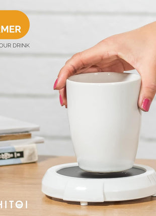 Durable Heavy Portable Large Warmer Safe Plate for Candle Jar & Mug Warmer, Space Black Pack