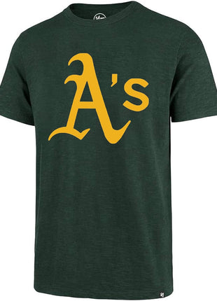 47 Men's MLB Team Distressed Primary Logo Baseball T-Shirt
