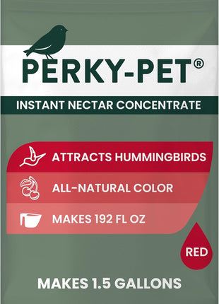 Perky-Pet Hummingbird Instant Nectar Powder Concentrate - 2 lb Bag - 244SFB - Makes 192 oz of Humming bird Liquid Food Nectar - 100% Sucrose