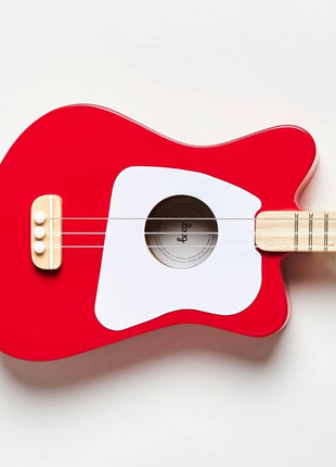 Loog Mini Acoustic kids Guitar for Beginners 3-strings Ages 3+ Learning app and lessons included