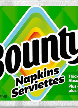 Bounty Quilted Napkins 1 Ply 12 1/10 x 12 White 200/Pack (96595PK)