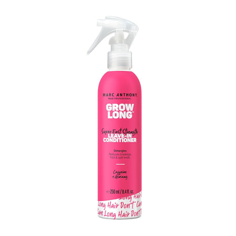 Marc Anthony Grow Long, Detangling Leave-In Hair Conditioner Spray | Anti-Frizz Anti-Breakage Hair Care for Dry Damaged Hair & Split Ends - Biotin, Vitamin E, Caffeine & Ginseng - Sulfate Free