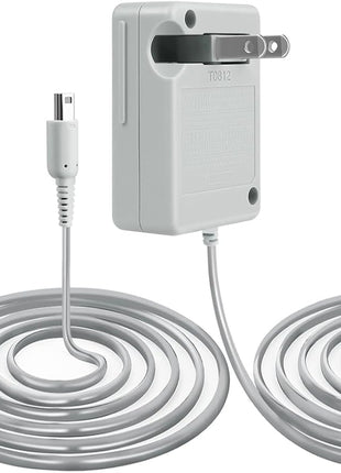 3DS Charger, DTOL 3DS Charger Compatible with Nintendo 3DS/ DSi/DSi XL/ 2DS/ 2DS XL/New 3DS 100-240V Wall Plug Adapter 2 Pack